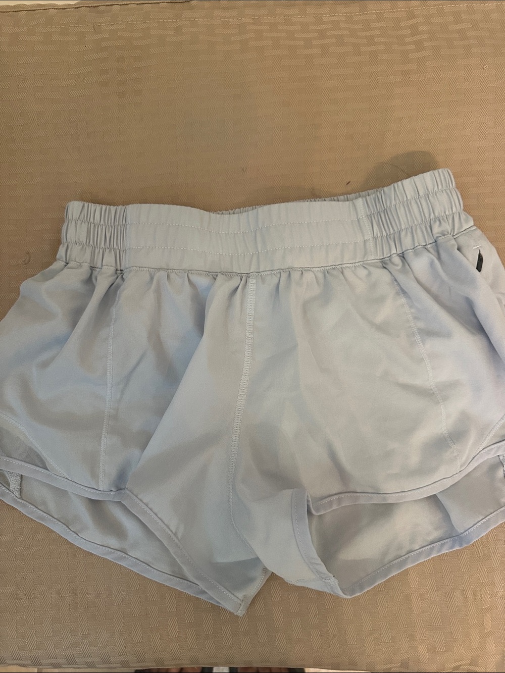 CRZ YOGA Light Blue Women's Athletic Shorts